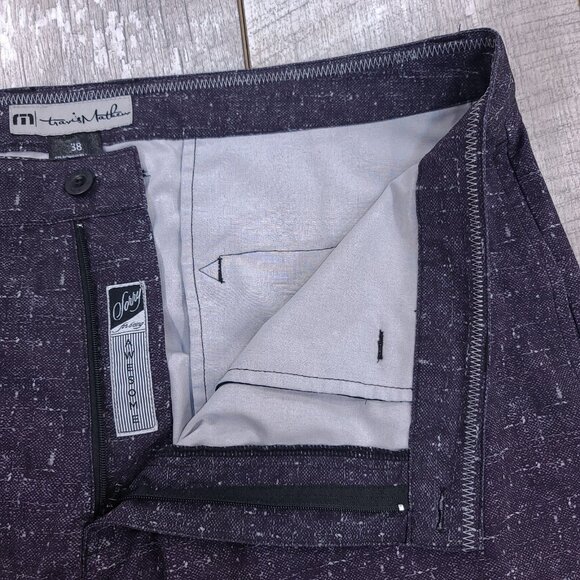 Travis Mathew Shorts Mens 38 Barnacle Golf Performance Bermuda Hybrid Athletic - Picture 5 of 6